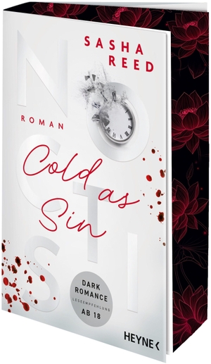 Reed, Sasha. Noctis. Cold as Sin - Roman - Mit Farbschnitt in limitierter Erstauflage. Dark Romance meets Romantic Suspense. Heyne Taschenbuch, 2026.