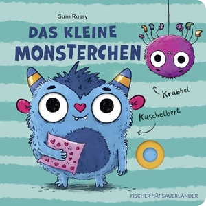 Rassy, Sam. Das kleine Monsterchen - Monster-Spaß zum Mitmachen: Schiebebuch für Kinder ab 2 Jahren. FISCHER Sauerländer, 2026.