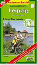 Radwanderkarte Leipzig und Umgebung