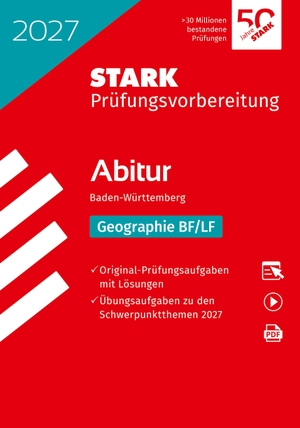 STARK Geographie - Abitur 2027 BW - Prüfungsvorbereitung. Stark Verlag GmbH, 2026.
