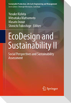 EcoDesign and Sustainability II