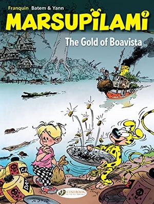 Franquin, Andre / Yann. Marsupilami Vol. 7 - The Gold of Boavista. Cinebook Ltd, 2022.