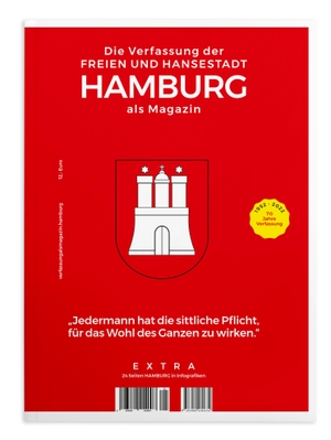Die Verfassung der FREIEN UND HANSESTADT HAMBURG als Magazin. GG Das Grundgesetz, 2022.