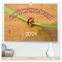 Marienkäfer 2024 (hochwertiger Premium Wandkalender 2024 DIN A2 quer), Kunstdruck in Hochglanz