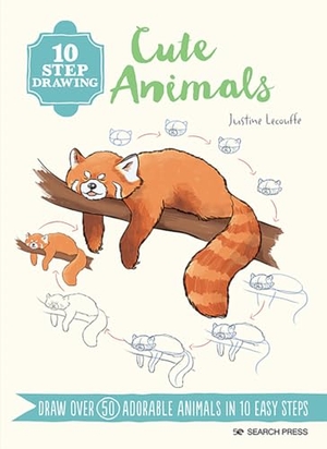 Lecouffe, Justine. 10 Step Drawing: Cute Animals - Draw Over 50 Adorable Animals in 10 Easy Steps. Search Press Ltd, 2024.