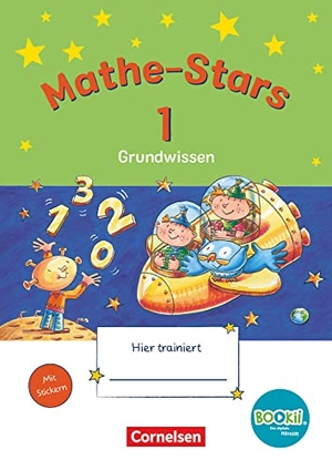 Hatt, Werner / Kobr, Stefan et al. Mathe-Stars - Grundwissen - BOOKii-Ausgabe - 1. Schuljahr. Grundwissen. Übungsheft mit Lösungen. Oldenbourg Schulbuchverl., 2013.