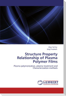 Structure Property Relationship of Plasma Polymer Films