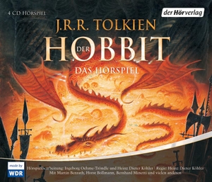 Tolkien, John Ronald Reuel. Der Hobbit. Sonderausgabe. 4 CDs. Hoerverlag DHV Der, 2002.