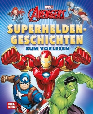 Marvel Avengers: Superhelden-Geschichten zum Vorlesen - Spannende Abenteuer mit Loki, Iron Man, Black Widow und vielen mehr! | Für Kinder ab 5 Jahren. Nelson Verlag, 2024.