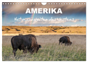 Amerika - Naturschönheiten des Westens (Wandkalender 2024 DIN A4 quer), CALVENDO Monatskalender