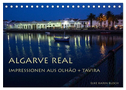Algarve real - Impressionen aus Olhão und Tavira (Tischkalender 2024 DIN A5 quer), CALVENDO Monatskalender