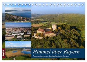Luftaufnahmen. bayern, Luftaufnahmen. bayern. Himmel über Bayern (Tischkalender 2024 DIN A5 quer), CALVENDO Monatskalender - Luftaufnahmen aus dem Freistaat Bayern. Calvendo, 2023.