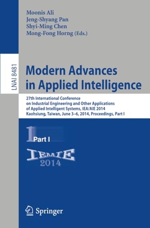 Ali, Moonis / Mong-Fong Horng et al (Hrsg.). Modern Advances in Applied Intelligence - 27th International Conference on Industrial Engineering and Other Applications of Applied Intelligent Systems, IEA/AIE 2014, Kaohsiung, Taiwan, June 3-6, 2014, Proceedings, Part I. Springer International Publishing, 2014.