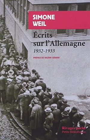 Weil, Simone. Ecrits sur l'Allemagne 1932-1933. Actes Sud, 2015.