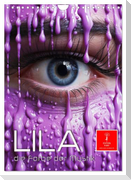 Lila, die Farbe der Mystik (Wandkalender 2025 DIN A4 hoch), CALVENDO Monatskalender