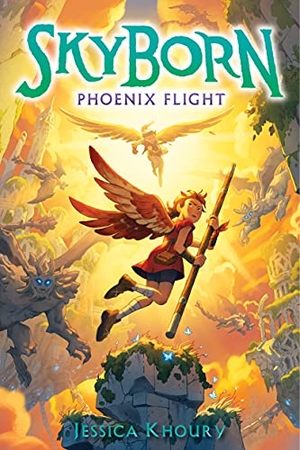 Khoury, Jessica. Phoenix Flight (Skyborn #3) - Volume 3. Scholastic Inc., 2022.