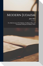 Modern Judaism