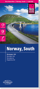 Reise Know-How Landkarte Norwegen, Süd / Norway, South (1:500.000)