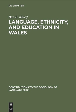 Khleif, Bud B.. Language, Ethnicity, and Education in Wales. De Gruyter Mouton, 1980.