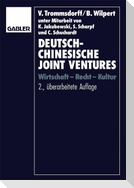 Deutsch-chinesische Joint Ventures