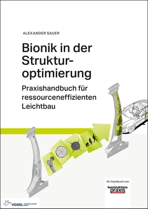 Sauer, Alexander. Bionik in der Strukturoptimierung - Praxishandbuch für ressourceneffizienten Leichtbau. Vogel Business Media, 2018.