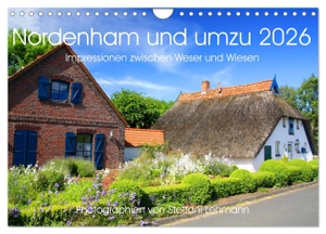 Lehmann, Steffani. Nordenham und umzu 2026. Impressionen zwischen Weser und Wiesen (Wandkalender 2026 DIN A4 quer), CALVENDO Monatskalender - 13 verschiedene Fotoimpressionen von Nordenham an der Weser.. Calvendo, 2025.