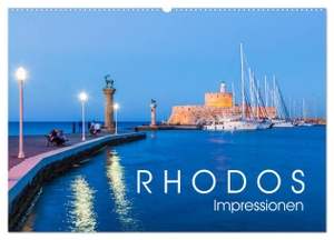 Dieterich, Werner. RHODOS Impressionen (Wandkalender 2024 DIN A2 quer), CALVENDO Monatskalender - 13 faszinierende Aufnahmen der Insel Rhodos.. Calvendo, 2023.