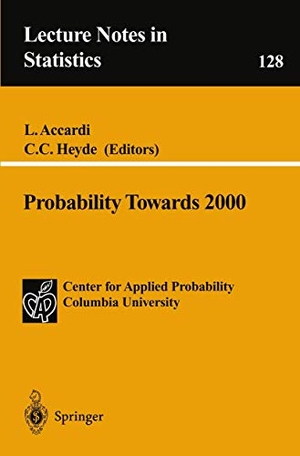 Accardi, L. / C. C. Heyde (Hrsg.). Probability Tow