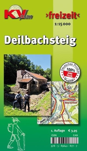 Kommunalverlag Tacken e. K. Inh. Sascha René Tacken (Hrsg.). Deilbachsteig - KVplan, Wanderkarte zum Deilbachsteig in Essen/Hattingen/Velbert, 1:15.000. KommunalVerlag Tacken e.K, 2024.