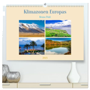 Klimazonen Europas (hochwertiger Premium Wandkalender 2025 DIN A2 quer), Kunstdruck in Hochglanz