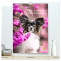 Flora Canidae - der Hunde-Blühpflanzen-Kalender (hochwertiger Premium Wandkalender 2024 DIN A2 hoch), Kunstdruck in Hochglanz