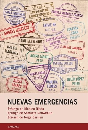 Carrión, Jorge. Nuevas emergencias. Candaya SL, 2023.