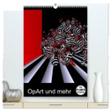 OpArt und mehr (hochwertiger Premium Wandkalender 2024 DIN A2 hoch), Kunstdruck in Hochglanz