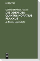 Die Oden des Quintus Horatius Flakkus