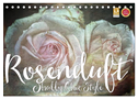 Rosenduft Shabby Chic Style (Tischkalender 2024 DIN A5 quer), CALVENDO Monatskalender