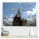 Die schönsten Berge des Khumbu Himal (hochwertiger Premium Wandkalender 2024 DIN A2 quer), Kunstdruck in Hochglanz