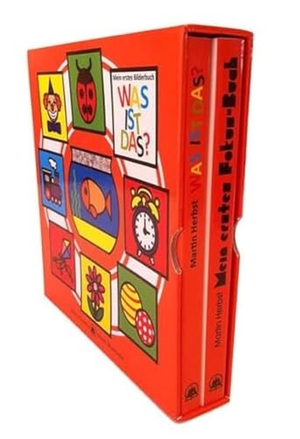 Herbst, Martin. Mein erstes Fokusbuch: Baby lernt sehen & Mein erstes Bilderbuch "WAS IST DAS?" - 2 Pappbilderbücher. Märchenwald Verlag, 2012.