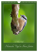 Heimische Vögel in Ihren Gärten (Wandkalender 2024 DIN A4 hoch), CALVENDO Monatskalender