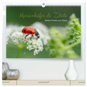 Marienkäfer & Zitate - Sieben Punkte zum Glück (hochwertiger Premium Wandkalender 2025 DIN A2 quer), Kunstdruck in Hochglanz