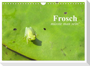 Frosch müsste man sein! (Wandkalender 2024 DIN A4 quer), CALVENDO Monatskalender