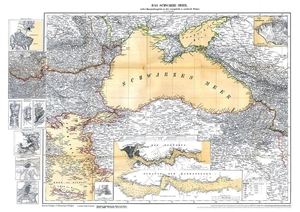 Friedrich, Handtke. Historische: General-Karte des Schwarzen Meeres 1877 - Mit Kriegsschauplatzen in der europäischen und asiatischen Türkei des Russisch-Osmanischen bzw. Russisch-Türkischen Krieges von 1877 bis 1878). Rockstuhl Verlag, 2026.