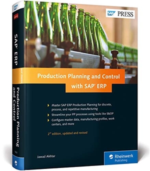 Akhtar, Jawad. Production Planning and Control with SAP ERP. Rheinwerk Verlag GmbH, 2016.