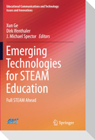 Emerging Technologies for STEAM Education