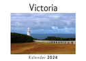 Victoria (Wandkalender 2024, Kalender DIN A4 quer, Monatskalender im Querformat mit Kalendarium, Das perfekte Geschenk)