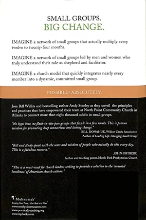 Stanley, Andy / Bill Willits. Creating Community - 5 Keys to Building a Small Group Culture. Authentic Media Ltd, 2004.