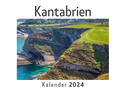 Kantabrien (Wandkalender 2024, Kalender DIN A4 quer, Monatskalender im Querformat mit Kalendarium, Das perfekte Geschenk)
