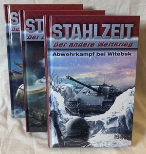 Zola, Tom. STAHLZEIT Bände 7-9: Abwehrkampf bei Witebsk - Die Bombe - Heavy Water. HJB Verlag & Shop KG, 2024.