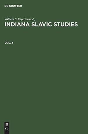 Edgerton, William B. (Hrsg.). Indiana Slavic Studies. Vol. 4. De Gruyter Mouton, 1967.