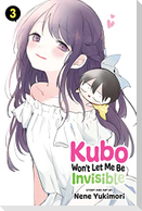 Kubo Won't Let Me Be Invisible, Vol. 3