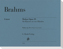 Brahms, Johannes - Walzer op. 39
